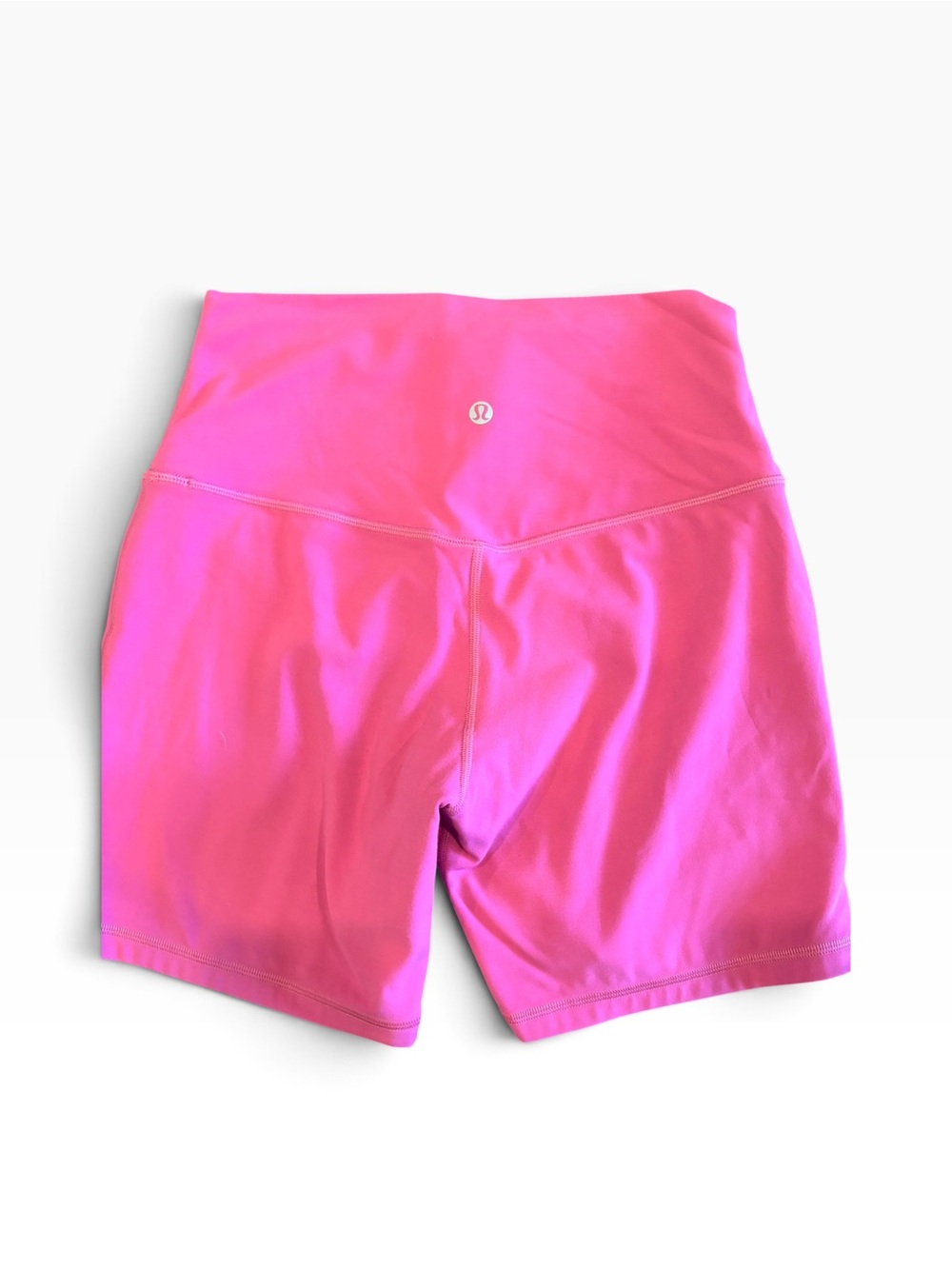 lululemon athletica Hot Pink High-Rise Bike Shorts